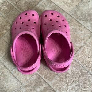 Pink Girls Crocs